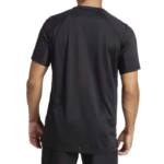 Lateral de la Camiseta Adidas Negra Club Tee