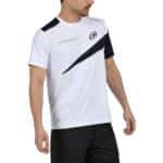 Camiseta Bullpadel Entrenamiento Pablo Carbona 26V Blanca 2026