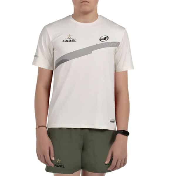 Camiseta Bullpadel Patos Junior Crudo