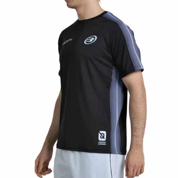 Camiseta de entrenamiento Oficial Bullpadel Paquito 26V Negra
