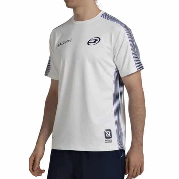 Camiseta entrenamiento Bullpadel Paquito Navarro 26V Hueso 2026