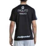 Camiseta de entrenamiento Oficial Bullpadel Paquito 26V Negra