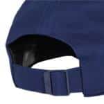 Detalle de la Gorra Adidas Bball 3S NL Azul Marino/Naranja