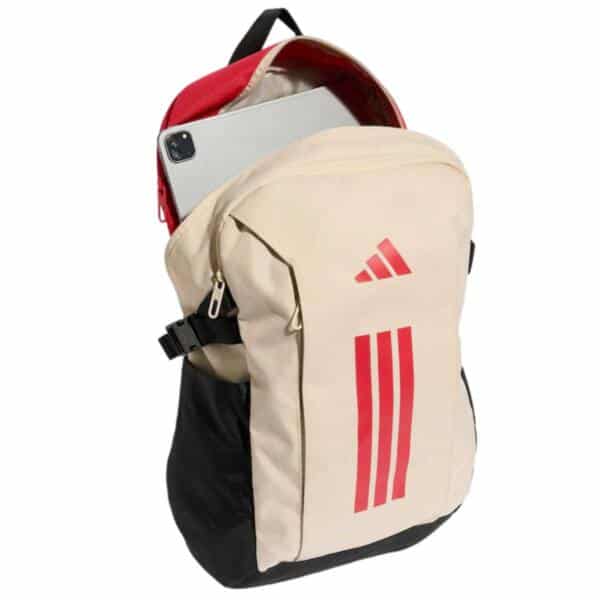 Mochila Adidas Power VIII Beige/Rojo KE3784