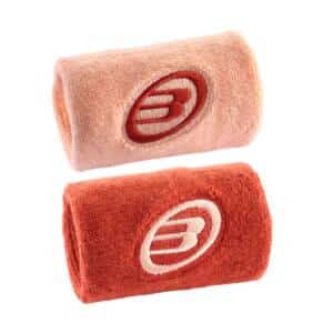 Pack 2 Muñequeras Bullpadel BPMU263 Naranja Pastel / Pomelo
