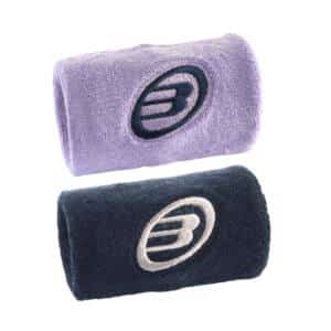 Pack 2 Muñequeras Bullpadel BPMU263 Oceano Profundo/Lila
