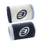 Pack 2 Muñequeras Bullpadel BPMU266 Hueso/Oceano Profundo