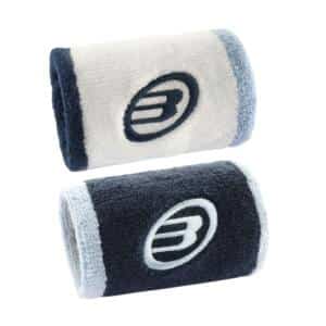 Pack 2 Muñequeras Bullpadel BPMU266 Hueso/Oceano Profundo