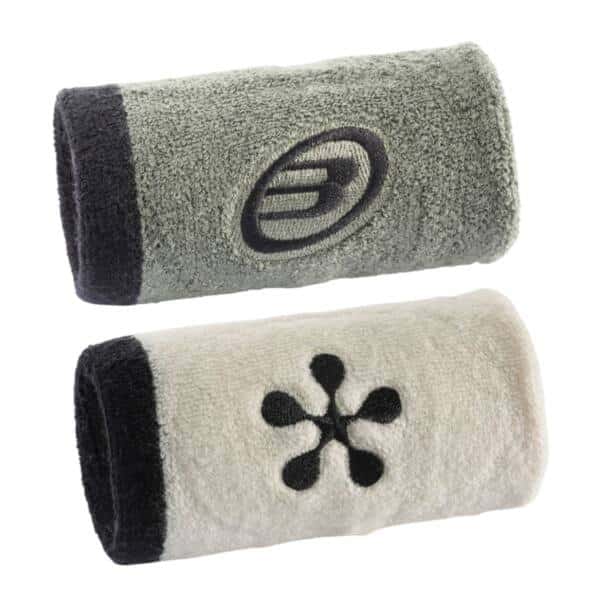 Muñequeras Bullpadel Premier Padel BPMUPMR2607 Kaki / Crudo