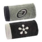 Muñequeras Bullpadel Premier Padel BPMUPMR2607 Kaki / Negro