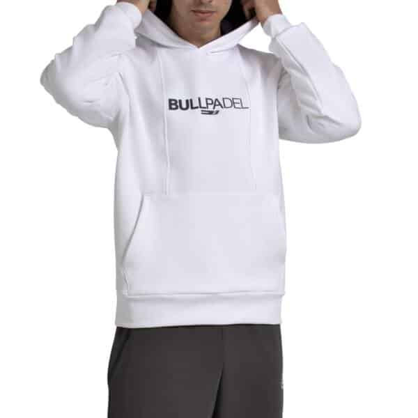 Sudadera Bullpadel Acube Blanca 26V