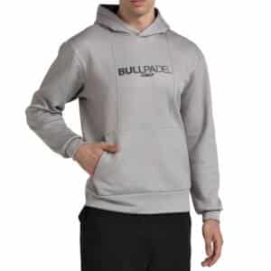 Sudadera Bullpadel Acube Gris Medio Vigore 26V