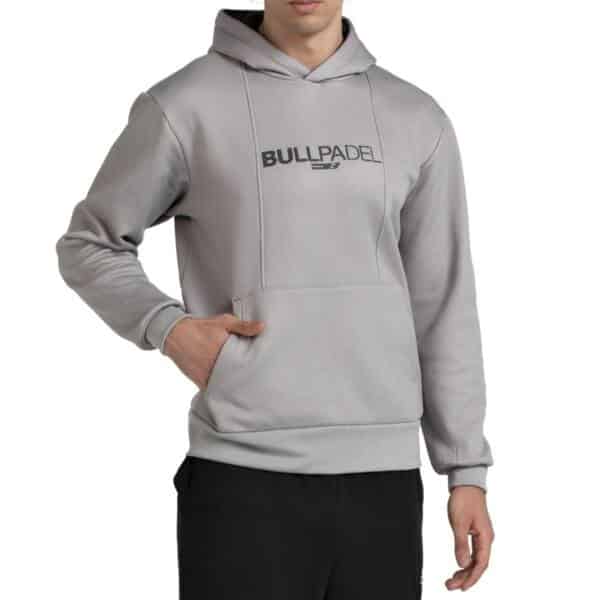 Sudadera Bullpadel Acube Gris Medio Vigore 26V
