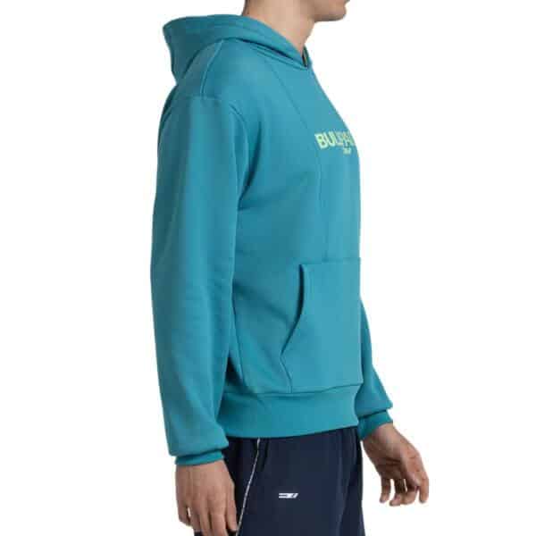Sudadera Bullpadel Acube Verde Azulado 26V