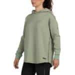 Sudadera Bullpadel Paitt Woman Eucalipto Premier Padel 2026