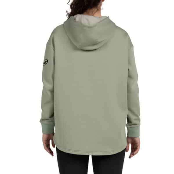 Sudadera Bullpadel Paitt Woman Eucalipto Premier Padel 2026