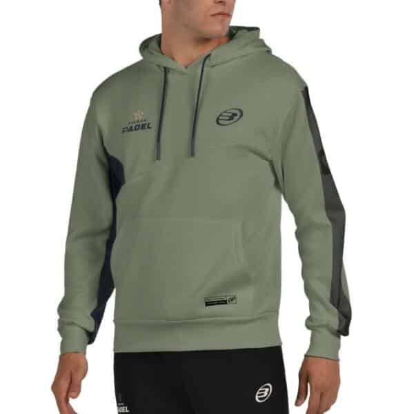 Sudadera Bullpadel Palmiro Kaki Premier Padel 2026