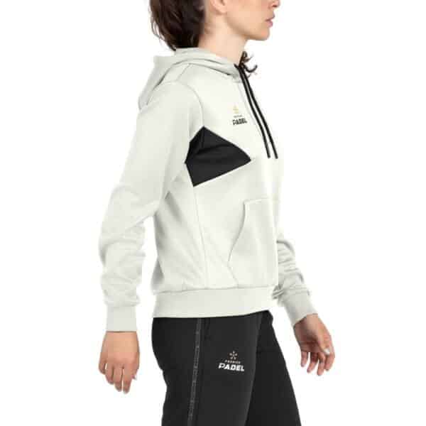 Sudadera Bullpadel Peder W Crudo Premier Padel 2026