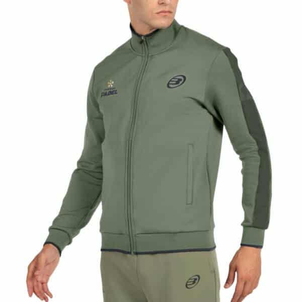 Sudadera Bullpadel Pindaro Kaki Premier Padel 2026