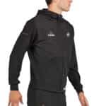 Sudadera Bullpadel Pitaco Negra Premier Padel 2026
