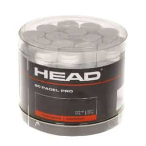 Tambor 60 Overgrips HEAD Padel Pro Blancos Lisos