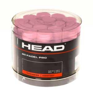 Tambor de 60 Overgrips HEAD Padel Pro Rosas