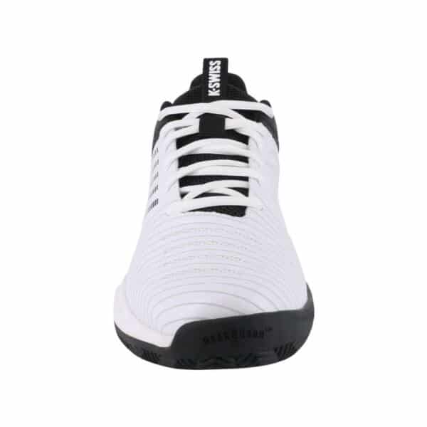 Detalle de las Zapatillas K-Swiss Ultrashot Light Clay Blanco/Negro