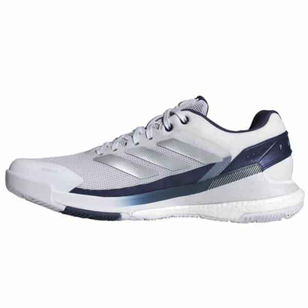 Detalle de las Zapatillas Adidas Crazyquick Boost Padel Blanco/Azul