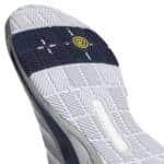 Detalle de las Zapatillas Adidas Crazyquick Boost Padel Blanco/Azul