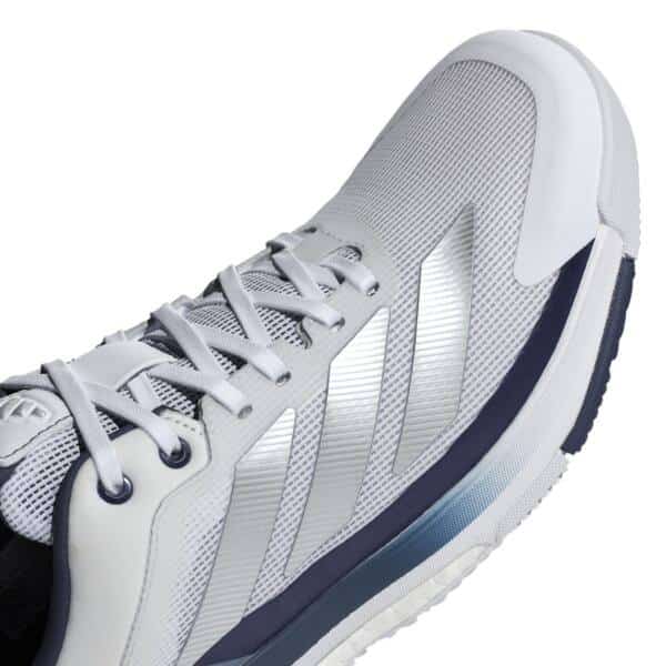 Detalle de las Zapatillas Adidas Crazyquick Boost Padel Blanco/Azul