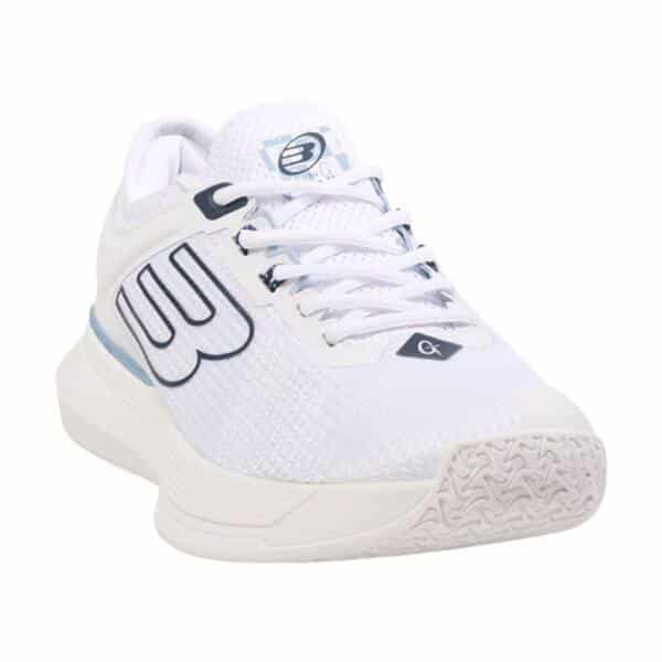 Detalle de las Zapatillas Bullpadel Elite W Blancas