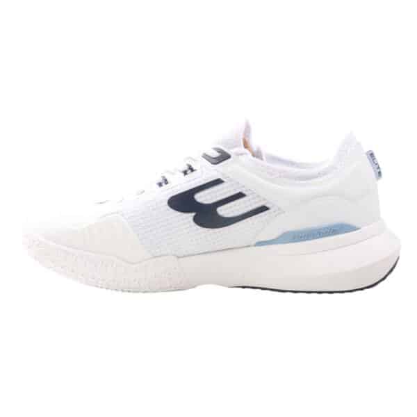 Detalle de las Zapatillas Bullpadel Elite W Blancas