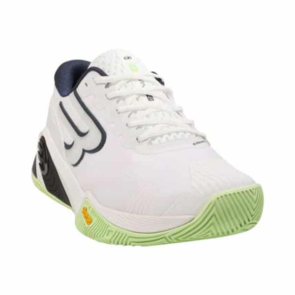Detalle de las Zapatillas Bullpadel Hack Vibram Blancas