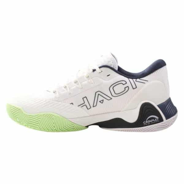Detalle de las Zapatillas Bullpadel Hack Vibram Blancas