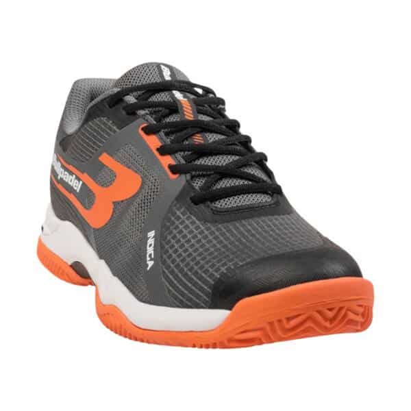 Detalle de las Zapatillas Bullpadel Indiga 26V Gris Oscuro