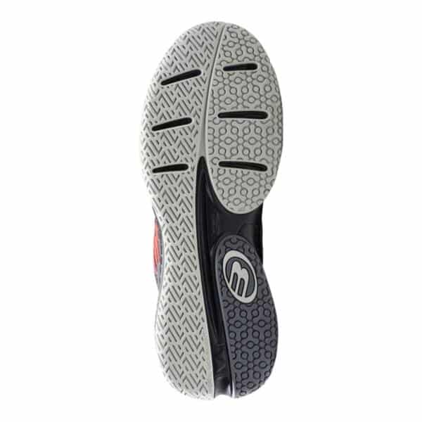 Suela de las Zapatillas Bullpadel Ionic Negras 26V
