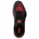 Zapatillas K-Swiss Express Light 3 Padel Negras/Rojas 2026