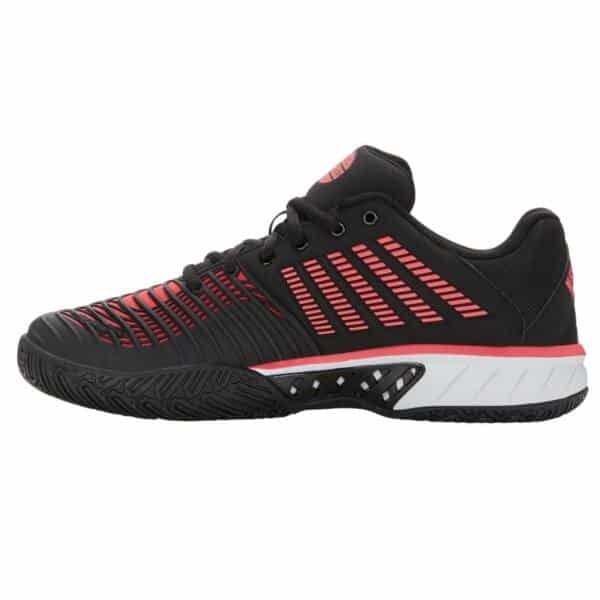 Zapatillas K-Swiss Express Light 3 Padel Negras/Rojas 2026