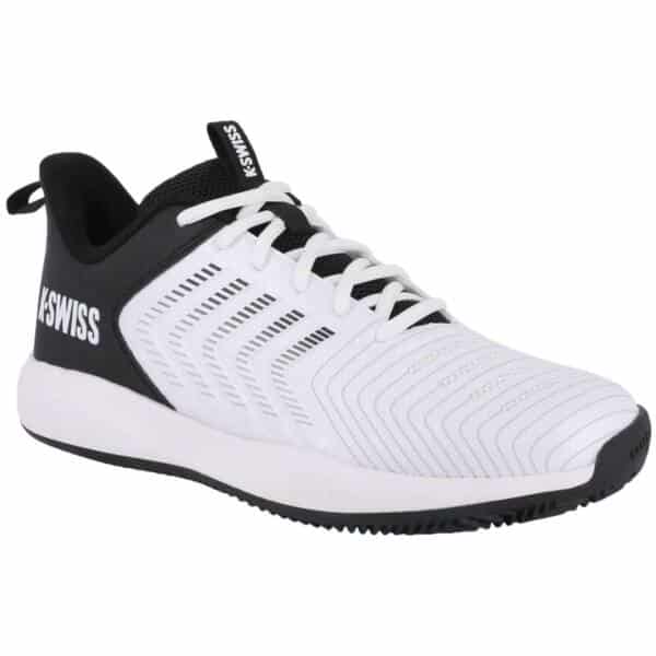 Zapatillas K-Swiss Ultrashot Light Clay Blanco/Negro 2026