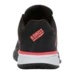 Detalle de las Zapatillas K-Swiss Express Light 3 Padel Negras/Rojas