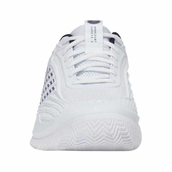 Detalle de las Zapatillas K-Swiss Hypercourt Express 3 Clay Blancas