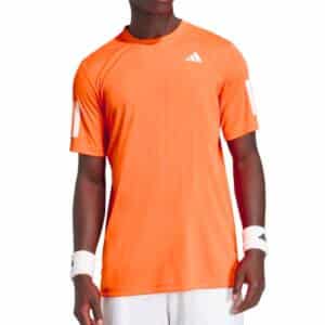 Camiseta Adidas Club 3STR Naranja Flúor KG0242