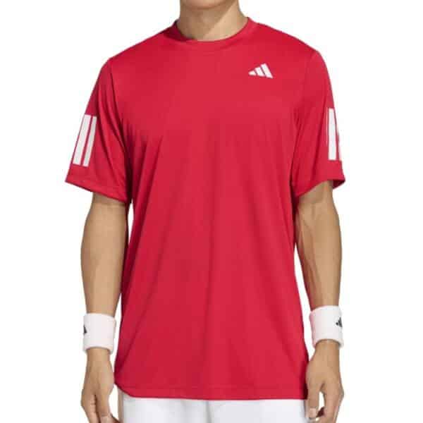 Camiseta Adidas Club 3STR Roja KB9727 Camiseta Adidas Club 3STR Roja KB9727