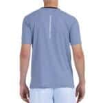 Camiseta de manga corta Bullpadel Cheles Azul Sombra