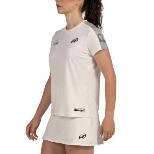Camiseta Bullpadel Pampan Woman Crudo Premier Padel 2026