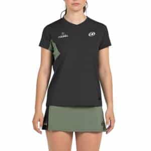 Camiseta Bullpadel Pampan Negra W Premier Padel