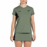 Camiseta Bullpadel Pampan Woman Kaki Premier Padel