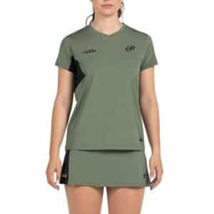 Camiseta Bullpadel Pampan Woman Kaki Premier Padel