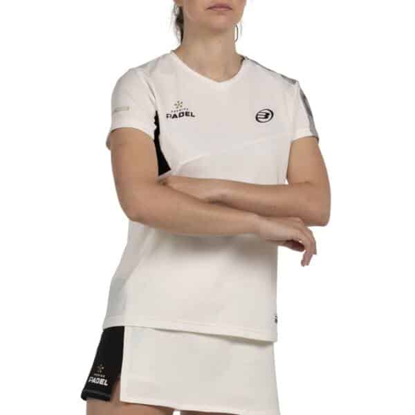 Camiseta Bullpadel Pampan Woman Crudo Premier Padel 2026