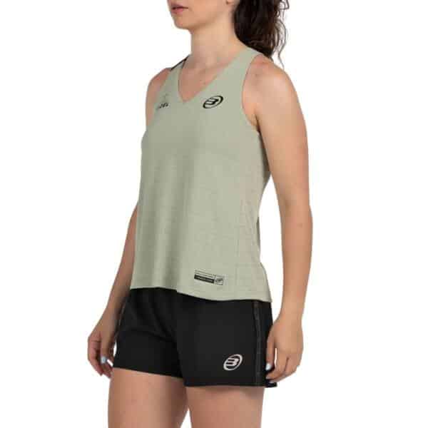 Camiseta Bullpadel Piura Eucalipto W Premier Padel 2026